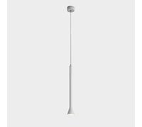 LXYST Nordic Cone Horn Lamp Height Adjustable Long Tube Pendant Light Kitchen Island Suspension Fixture Droplight Ceiling Chandelier for Bar Counter Ind