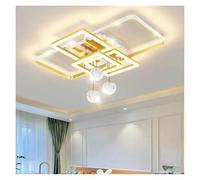 LXYST Nordic Living Room Chandeliers For Kitchen Resturant Hanging Lamp Intelligent Decoration Ceiling Pendant Lamps(B Type-Gold)