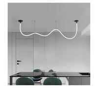 LXYST Nordic Minimalism Pendant Lights Living Dining Room Modeling Chandelier with Line Ideal for Office Bar and Wall Sconces