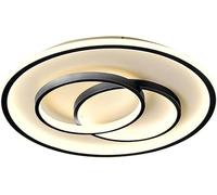 LXYST Nordic Round Bedroom Light Fixture Minimalist Creativity Flush Mount Kitchen Hallway Ceiling Lamp Mid Century Bathroom Chandelier with Metale for Stairs Living Room Balcony/K/42Cm*7Cm