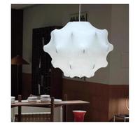 LXYST Nordic Silk Chandelier Creative Living Dining Room Bedroom Pendant Lights Lighting Home Decor Lamp Fixtures(White Light,D60cm)