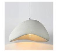 LXYST Nordic Style LED Chandelier Living Dining Room Home Decoration Light Bedroom Attic Chandelier(A - White,D30 x H150cm)