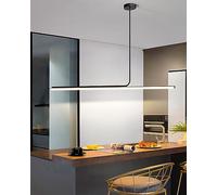 LXYST Pendant Lamp | Black Dimmable Chandelier Ceiling Light Chandeliers for Living Room Dining Table