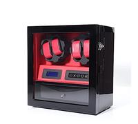 LXYST Piano Paint Led High-End Smart Touch Screen Silent Running Rotation Motor, Anti-Magnetization 18.5 32.5cm (D) Watch Winder