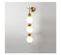 LXYST Post Bedroom Study Balcony Dresser Art Bedside Wall Lamp, Chandelier(3 Heads)