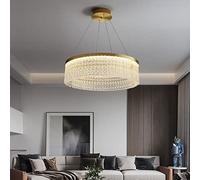 LXYST Postmodern Light Luxury Glass Chandelier Living Room Bedroom Ceiling Chandelier,Hanging Light(80,3colors Changeable)