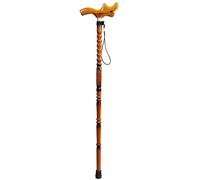 LXYST Solid Stick Wooden Cane Beech Crutches Old People Walkers Faucets Walking Sticks Gifts for Elderly, Seniors