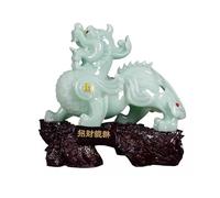 LXYST Table Statue Exquisite Fortune Feng Shui Living Room Entrance Wine Cooler Decorations Opening Gifts Cash Register Ornaments Buddha Decoration (Size : M)