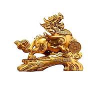 LXYST Table Statue Lucky Feng Shui Inviting Ornament Living Room Entrance Office Wine Cabinet Gathering Wealth Decorations Exquisite Desktop Ornaments Buddha Decoration (Color : Righ