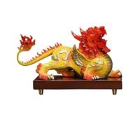 LXYST Table Statue Office Wine Cabinet Front Desk Crafts Jucai Decorations Lucky Feng Shui Wealth Attracting Ornaments Buddha Decoration (Color Left, Size : L)