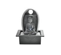 LXYST Tabletop Fountains Circular Office Water Landscape Zen Buddha Ornament Desktop Fountain Decoration