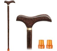 LXYST Walking Cane Men and Women, Old Man Crutches Chicken Wings Wooden Sticks Solid Leading Stick Wood for The Elderly Gifts