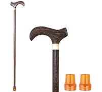 LXYST Walking Cane Men and Women, Old Man Crutches Chicken Wings Wooden Sticks Solid Leading Stick Wood for The Elderly Gifts