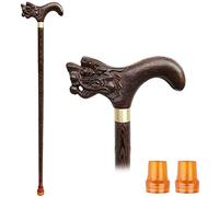 LXYST Walking Cane Men and Women, Old Man Crutches Chicken Wings Wooden Sticks Solid Leading Stick Wood for The Elderly Gifts