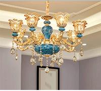 LXYST Wall Sconces, Crystal s Home Lighting Decoration Luxury Candle Pendants Living Room Indoor Lamp Heads