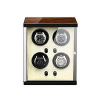LXYST Winder Automatic Watches Quiet Motor Wood Piano Finish 5 Rotation Mode Setting Wooden Shell with Soft Flexible Pillows Storage Box for Winding (Upgrade) Watch