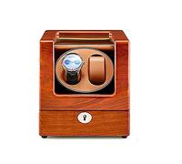 LXYST Winder Automatic Wood Shell Piano Paint Exterior for 5 Rotation Modes with Pillows Watch Display Case Flexible Pillow Fit Lady and Man Watches
