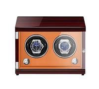 LXYST Winder Spinner Winders - Plug-in/Battery Vertical Shaker Automatic Mechanical Winding Box Watch Storage Case with Light-Sensitive LED Light Quiet and Well