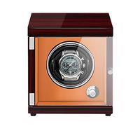 LXYST Winder Spinner Winders - Plug-in/Battery Vertical Shaker Automatic Mechanical Winding Box Watch Storage Case with Light-Sensitive LED Light Quiet and Well