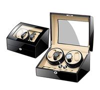 LXYST Winders Automatic Rotate with 4+6 Leather Storage Germany Motor/100% Handmade (C) Watch Winder