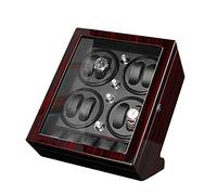 LXYST Wood Shell Automatic Position 5 Silent Rotation Mode Anti-Magnetization Storage Display Box for Man Women Watches Watch Winder
