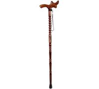 LXYST Wooden Cane Beech Crutches Old People Walkers Faucets Walking Sticks Gifts WoodenCanes for Men and Womenn
