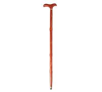 LXYST Wooden Wenge Faucet Crutches Seniors Non Slip Cane Walking Stick for The Elderly Caddy powerfully