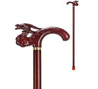 LXYST Wooden Women, Handmade Phoenix Head Walking Cane Elderly, Balance Mobility Aid, Lightweight Solid Wood Sticks, Gift for Parents
