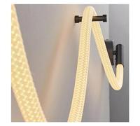 LXYST Woven Silicone LED Neon Tube Compatible with Bedroom 360 Degree Glow Long Line Soft Light Wall Sconce,Chandelier(One Color-138cm)