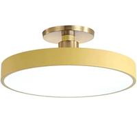 LXYST Wrought Iron Led White Eye Protection Lamp, Close to Ceiling Light Fixtures, Bedroom Decoration,for Living Room