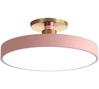 LXYST Wrought Iron Led White Eye Protection Lamp, Close to Ceiling Light Fixtures, Bedroom Decoration,for Living Room