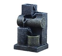 LXYST ZHANGJINYISHOP2016 Tabletop Fountains USB Rockery Flowing Water Small Ornaments Desktop Pots Flower Bonsai Decoration Indoor Fountain