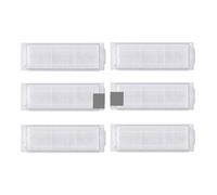LXYYZJOZ Compatible con Xiaomi Robot Aspirador S10 / S12 / T12 Accesorios Repuestos for Aspiradora Reemplazo Cepillo Principal Filtro Hepa Paño de Trapeador(6 Filters)
