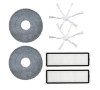 LXYYZJOZ Compatible con Xiaomi Robot Vacuum X20 Plus / X20, accesorios para aspiradora, piezas de repuesto, kit de repuesto para cepillo de filtro de fregona (SQK)