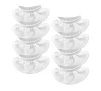 LXZNRQU A65T Paquete de 8 almohadillas for trapeador a vapor compatibles con Bissell Steam Shot, compatibles con limpiador a vapor portátil Wagner/PurSteam/McCulloch/Dupray/Comforday