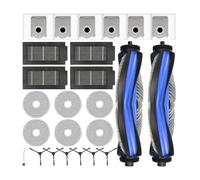 LXZNRQU Accesorios de aspiradora compatibles con ECOVACS DEEBOT T50 Omni/T50 Pro Omni A70Z, bolsas for polvo, toallitas, filtros, cepillos principales, fácil instalación for limpieza del hogar