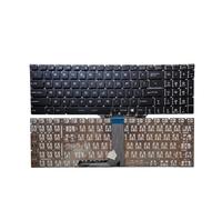 LXZNRQU Compatible con Teclado For Portátil MSI, GP65 GL75 GF75 GE75 GS75 GP75 GT76 Leopaed 9SD(Without Backlit)