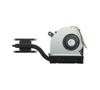 LXZNRQU Disipador de Calor del Ventilador de refrigeración de la CPU del Ordenador portátil, Compatible con ASUS,Vivobook S300C S300CA 13NG3P1AM010 UDQFRYH89DAS 13N0-P5A0801(Heatsink Fan)
