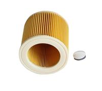 LXZNRQU Filtro de cartucho compatible con aspiradora en seco y húmedo Kärcher WD2/WD3/WD3P/A2004/MV2/MV3 6.414-552.0/64145520, lavable, limpieza de hogar y taller(1PCS)