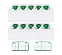 LXZNRQU Juego de filtros Premium, paquete de 12, Compatible con aspiradora Vorwerk Kobold VK200/FP200, grado HEPA for limpieza del hogar