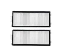 LXZNRQU Paquete de 2 filtros HEPA compatibles con Roborock V20 / P10s Pro/Q Revo Master/Qrevo Curv 2 Flow, reemplazo de alta eficiencia for robot aspirador