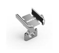 LXZNRQU Soporte Teléfono Móvil Motocicleta para HON@&DA DREAMWING Navi 110 Accesorios Soporte Teléfono Móvil con GPS Manillar De Motocicleta(Handlebar Silver)