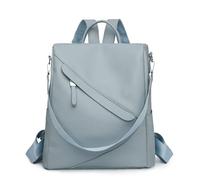 LY&SQ Women Backpack Purse Leather Anti-Theft Rucksack Shoulder Bag Fashion Ladies Satchel Bags for Leisure Travel Work(Azul)