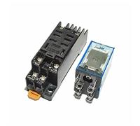 LY2NJ HH62P HHC68A-2Z interruptor de relé intermedio electromagnético de bobina miniatura con Base de enchufe AC 220V DC 12V 24V