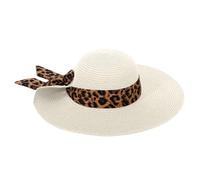 LY4U Sombreros de Sol para Mujer UPF 50, Sombrero de Paja para Mujer
