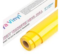 Lya Vinyl película de corte textil de 30,5 cm × 5 m, flexfolie para plotter textil, compatible con Silhouette Cameo. Utilizado para transferir en textiles, camisetas, telas en proyectos de bricolaje.