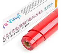 Lya Vinyl película de corte textil de 30,5 cm × 5 m, flexfolie para plotter textil, compatible con Silhouette Cameo. Utilizado para transferir en textiles, camisetas, telas en proyectos de bricolaje.