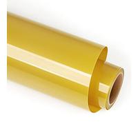 Lya Vinyl Vinilo de transferencia de calor, 30,5 cm x 183 cm, vinilo dorado para planchar, para Cricut, Silhouette Cameo, vinilo HTV para ropa, sombreros, tela (dorado)