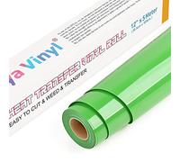 Lya Vinyl vinilo textil de 30,5 cm × 5 m, flexfolie para plotter textil, compatible con Silhouette Cameo. Utilizado para transferir en textiles, camisetas, telas en proyectos de bricolaje.