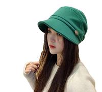 LYAART 2023 New Women Newsboy Beret Cap, Beret Hats Newsboy Hats para Mujeres Sombreros de Invierno, Cute Fashion Paperboy Hat (Green)